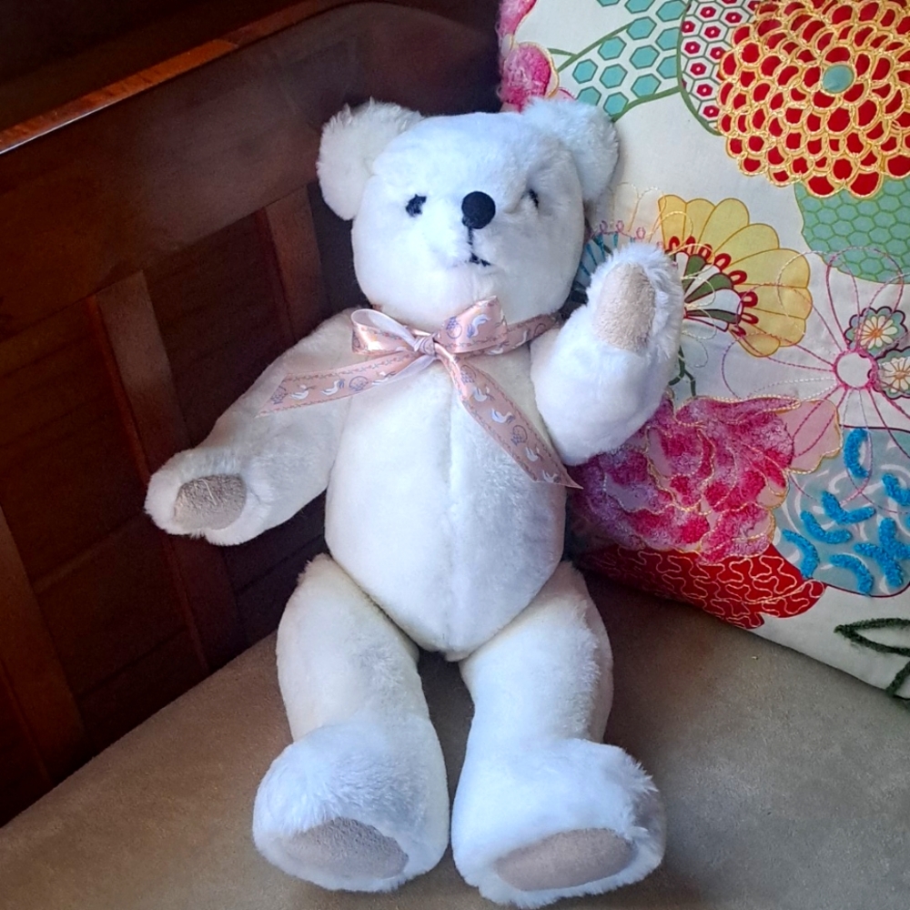 VINTAGE HANDMADE JOINTED BEAR